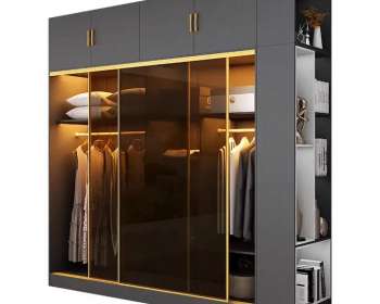 Tủ áo cánh kính cửa lùa QA160